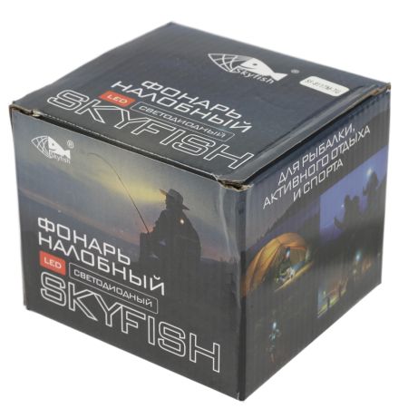 Фонарь налобный, светодиодный, арт. 8117M-TG